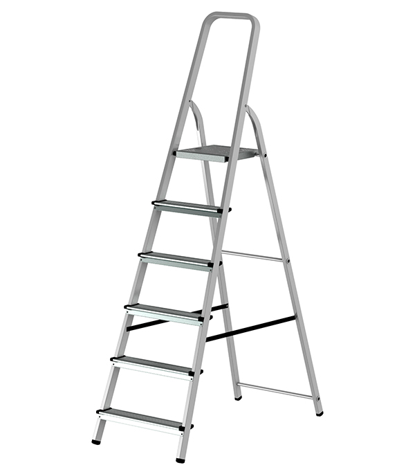 6 m silver aluminum ladder telescopic ladder stand aluminum tree stand