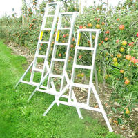 Orchard ladders aluminium tripod safety ladder designed for fruit picker