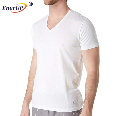 fitted white blank v neck mens muscle fit tshirts