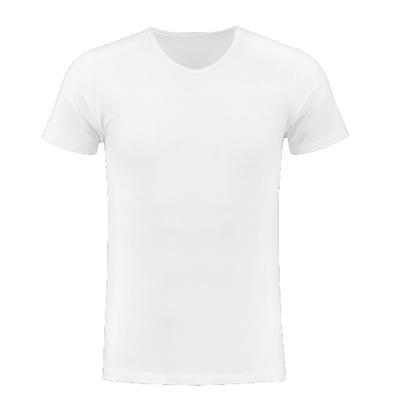 tight neck fitted spandex white short sleeve gym mens t shirts
