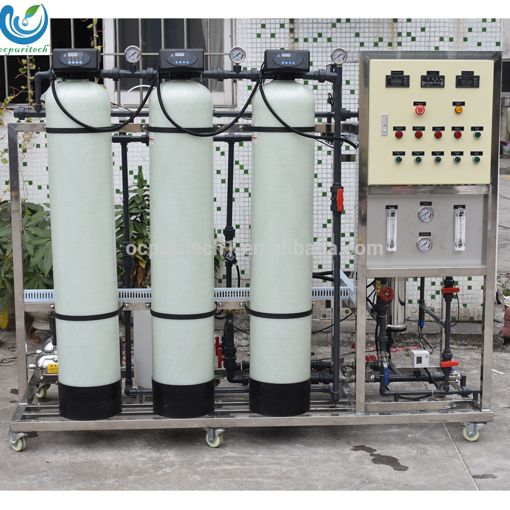 250 lph water treatment company drinking and industrial use water with activated carbon water filter