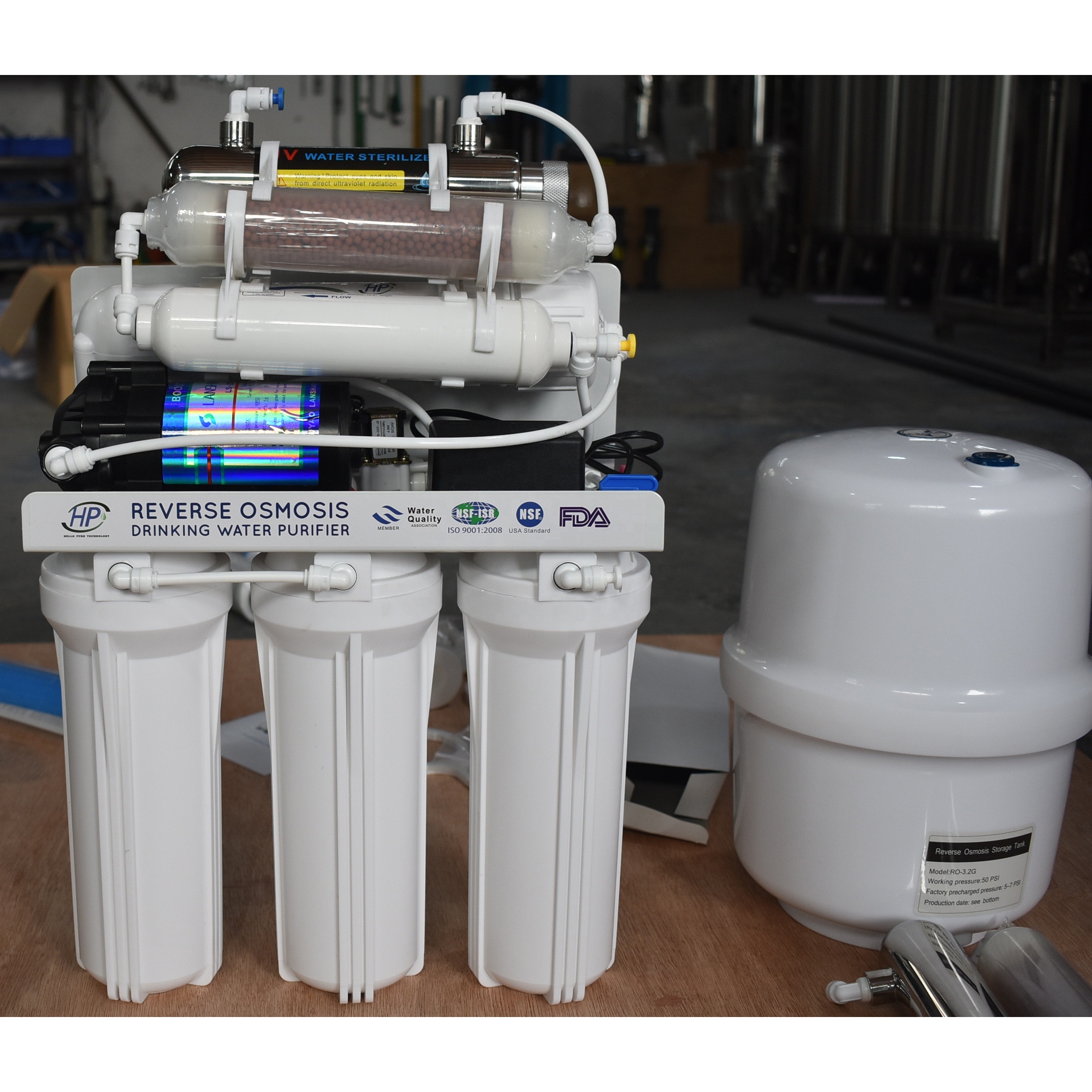Domestic RO home water purifier machine 7 stage water filter