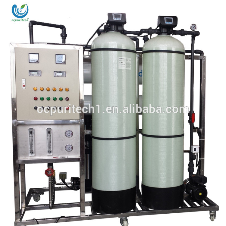 Commercial 2TPH river ro water purification system