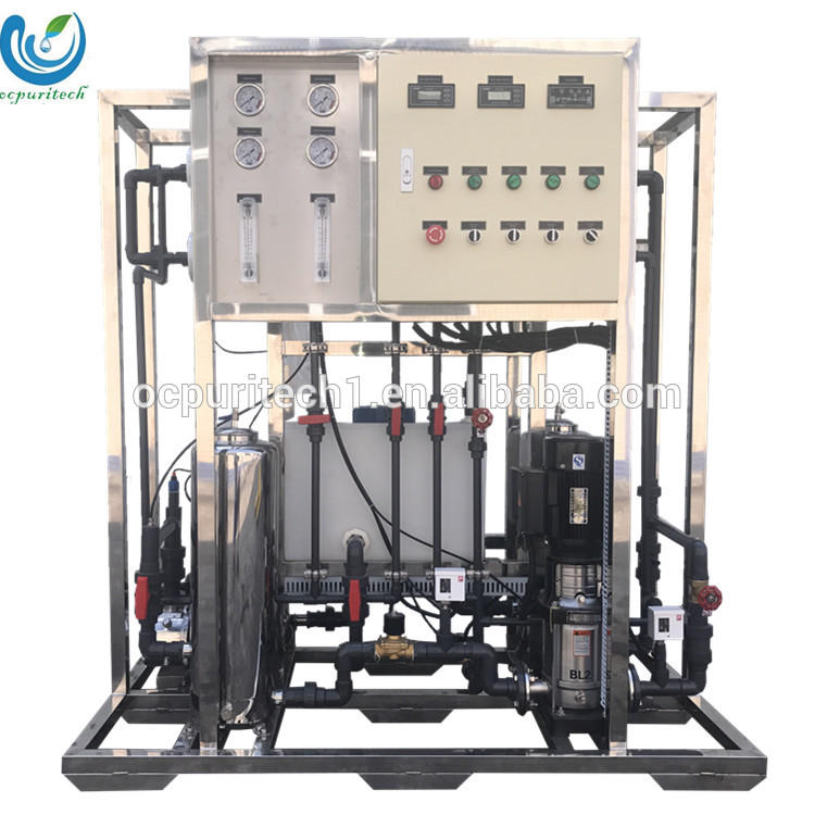 product-Ocpuritech-SUS304 500LPH industrial ro system reverse osmosis water filter system plant-img