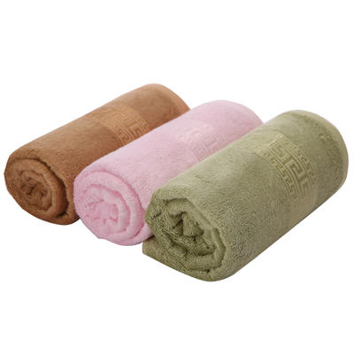 Kids Children's Bamboo 100% Fabric Big Beach Room Bath Towel Sets