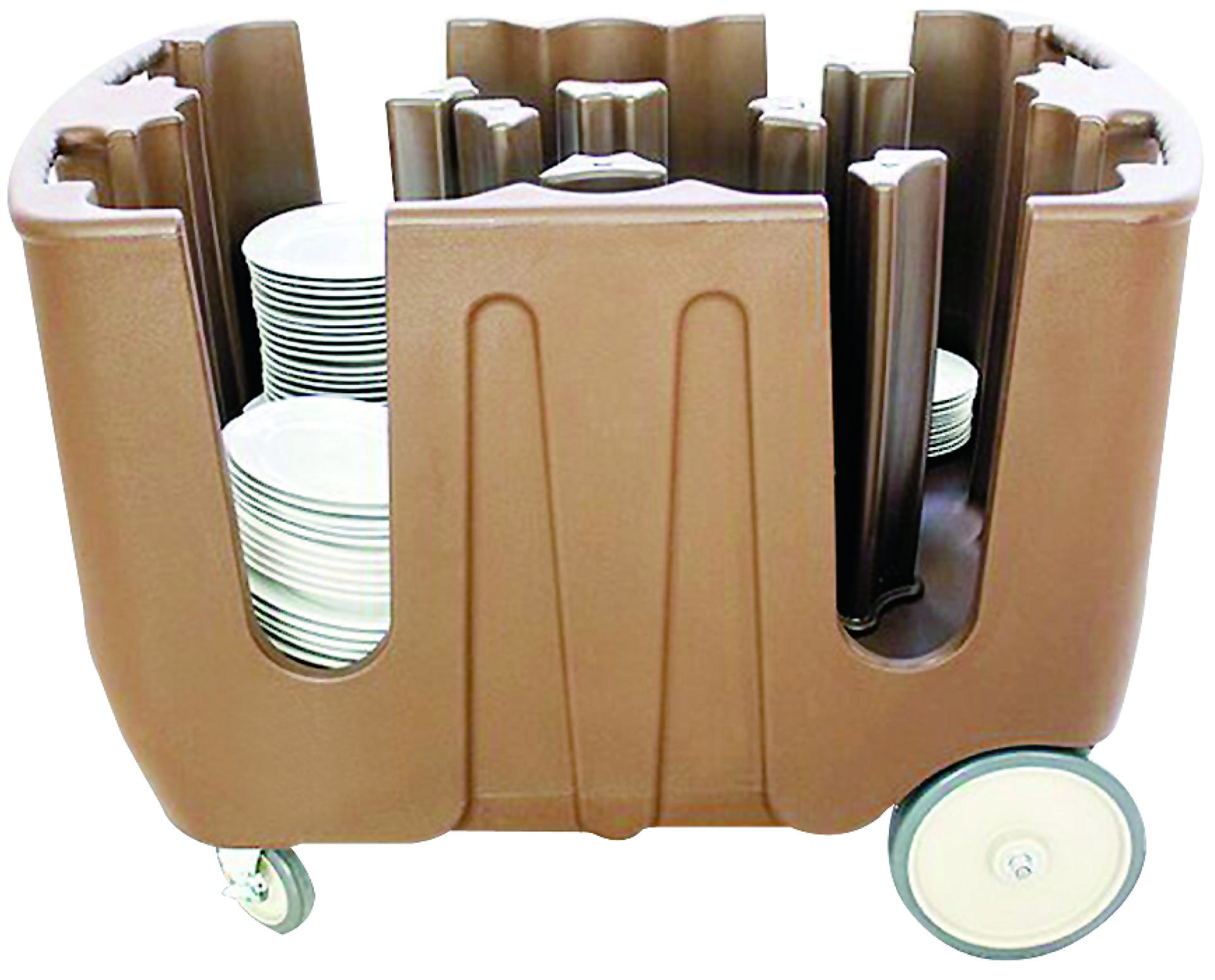 Food Service Industry 10 Inch PP Rim TPR Thermoplastic Rubber Dish Dollies Carts Trolleys Wheel