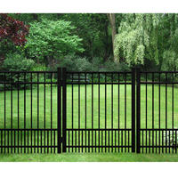 Customized cheapcast aluminum fence decoration manufacturer