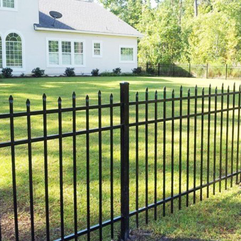 Decorating and Safe Aluminum Alloy Glass Fence