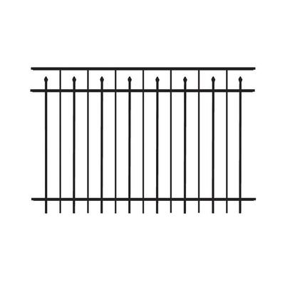 Top QualityA Residential Aluminum Fence Section Black Bronze