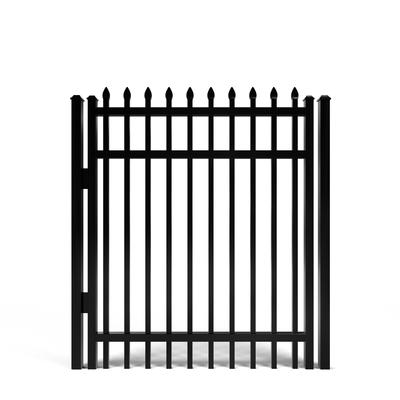 AD Aluminum Fence Section Black Bronze