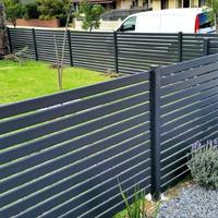 Aluminium weldedgates and slat fencing in Perth