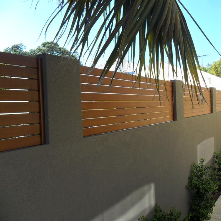 Aluminium slat fencing perth privacy screens