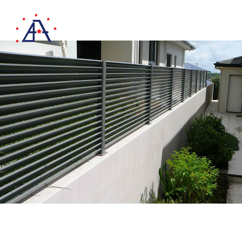 Decorate shutter aluminum louver slat fence for balcony