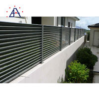 Decorate shutter aluminum louver slat fence for balcony