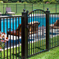 Aluminum artificial Chainlink fence For Garden ,Swimming Pool