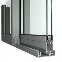 Good Large Section Thermal Break System Aluminium Door Frame