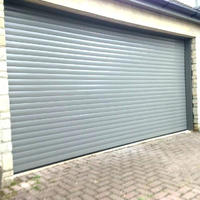 Customized modern electric aluminum roller shutter garage door