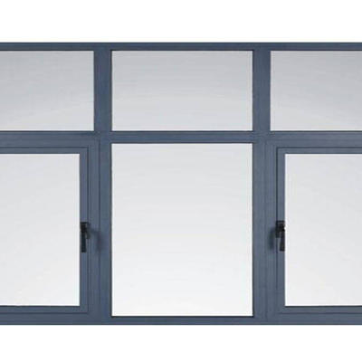 Aesthetically Pleasing Look Aluminum Casement Window Aluminium Extrusion Profile Frame