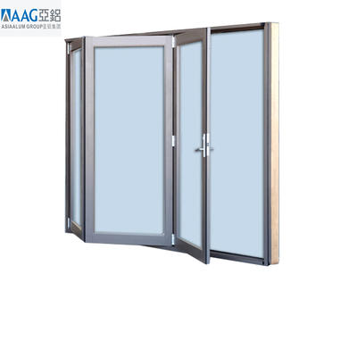 CE certificate tinted glass aluminum frameswing casement door