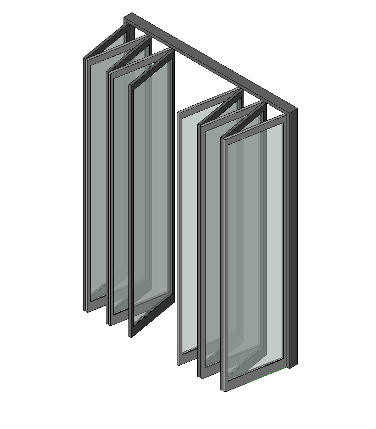 Indoor-Outdoor LivingAluminum Bi-Fold Glass Walls Aluminium Extrusion Profile Frame