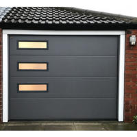 Nice price automatic electric remote control up-ward sliding garage doors