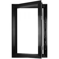 Easy Opening and Closing Aluminum Casement Window Aluminium Extrusion Profile Frame