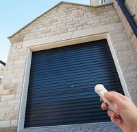 Residential hurricane aluminum exterior rolling shutter door