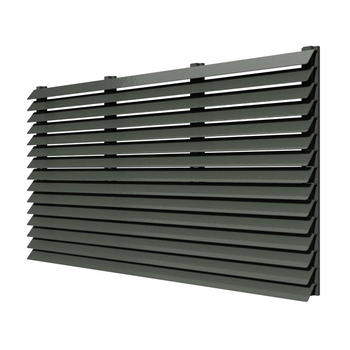 Guangdong reliable supplier powder coated outdoor fixed aluminium sun louvers