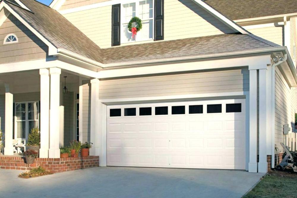 Wholesale wood grain aluminum garage panel door-AAG - 100