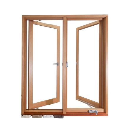 Protection Against Air and Water Leakage Casement Aluminum Window Frame Profile