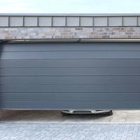 Contemporary stunning aluminium garage doors gallery