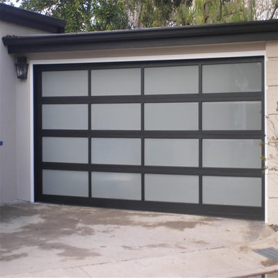 2020Aluminum glass sectional garage door