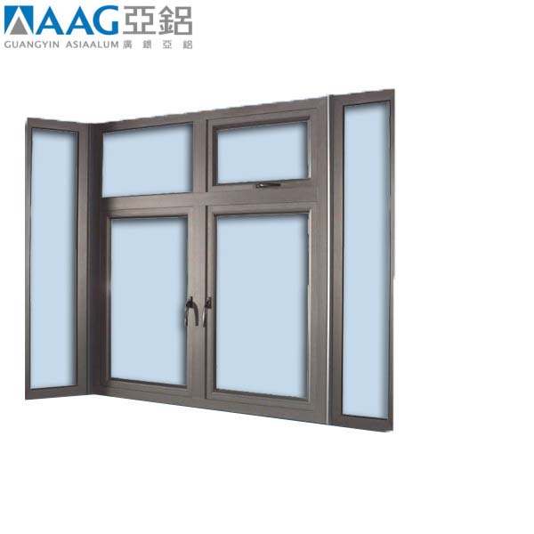 AAG supplier pvc frame casement window swing open tilt&turn windows and doors for sale