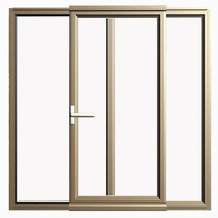 Wholesale Price Aluminum Double Glazing Glass Sliding door