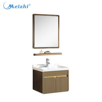 Chaozhou stainless steel slim used bathroom vanity cabinets