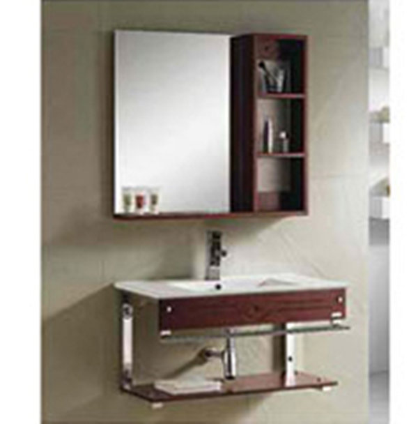 wall mounted stainless steel teak bathroom furniture
