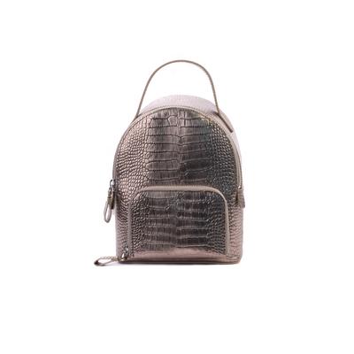 mochilas 2020 Newest Fashion PU Leather Girls Mini High Quality Python Backpack