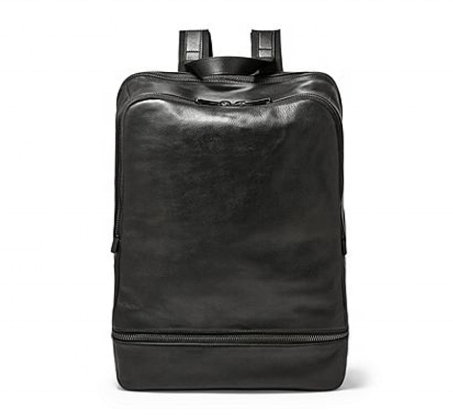 mochilas 2020 Durable Black PU leather multi-pocket laptop men backpacks Business Office Multi-pocket Waterproof Zipper backpack bags