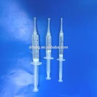 Convenient to use free samples 4.5ml 35%CP teeth whitening syringe