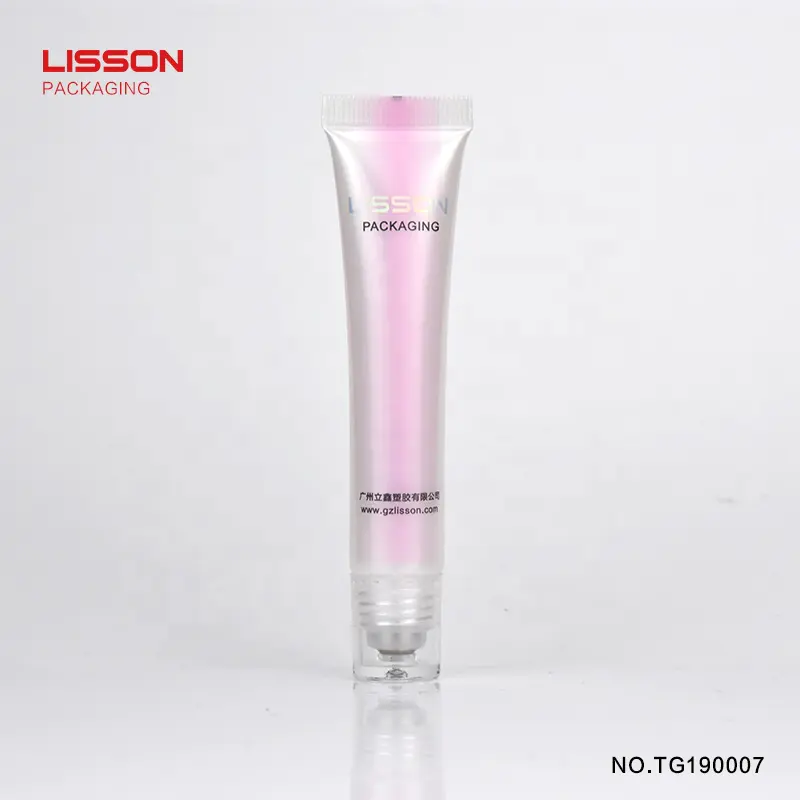 15ml Empty packaging eye cream tube Single Ball Roller Massage Lipgloss Tube
