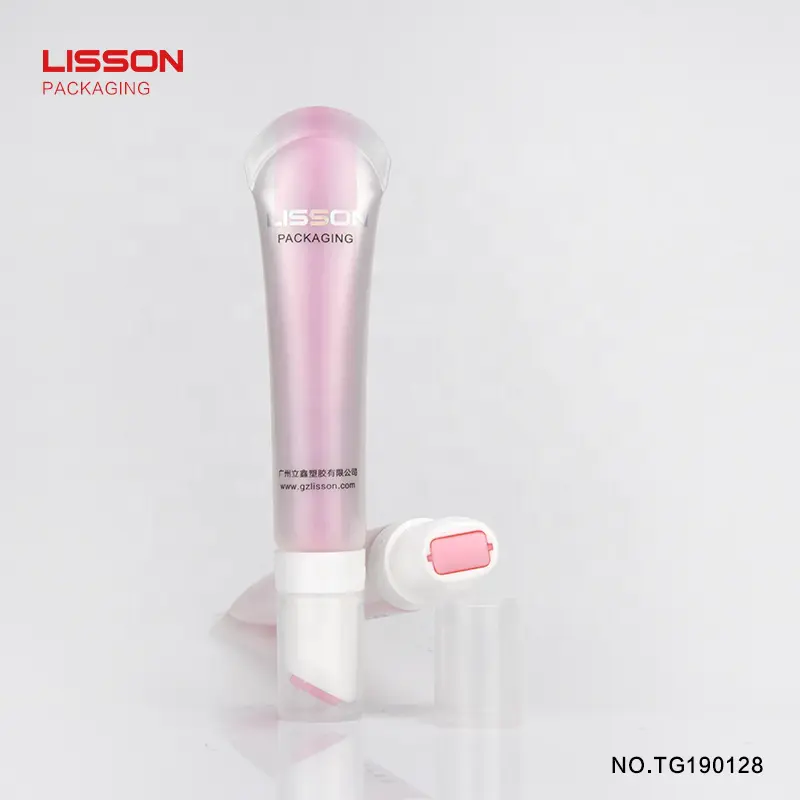Hot sale cosmetic round tube packaging ball lip balm container