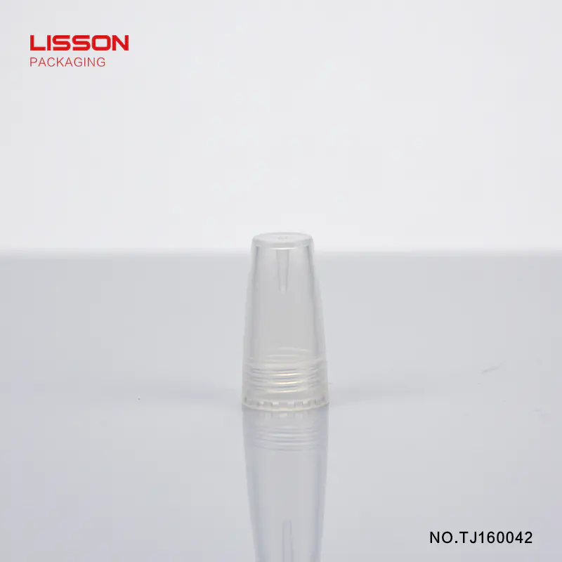 15ml empty lipgloss tube with silicone applicator