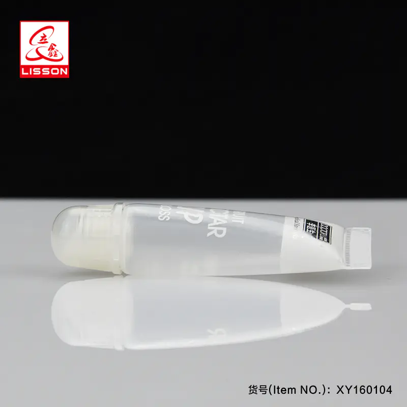 D16mm Lip Gloss Transparent Cosmetic Container and Tube Packaging