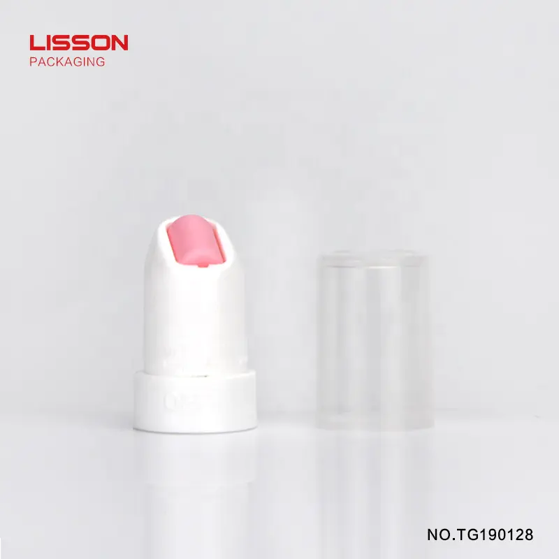 Hot sale cosmetic round tube packaging ball lip balm container