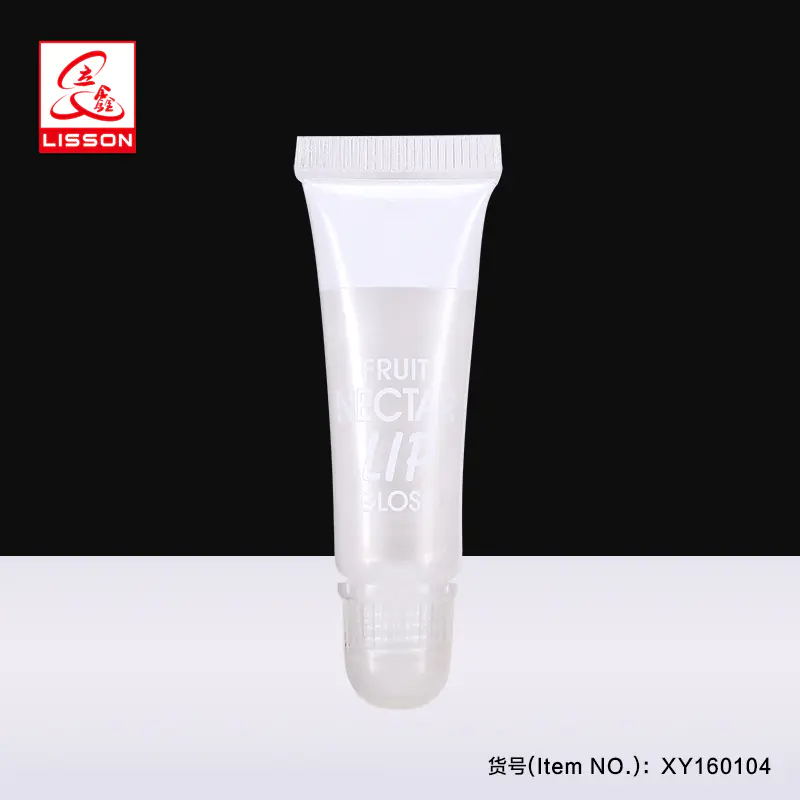 D16mm Lip Gloss Transparent Cosmetic Container and Tube Packaging