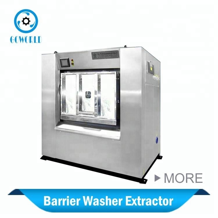 hospital equipment- touch screen type barrier washer extractor