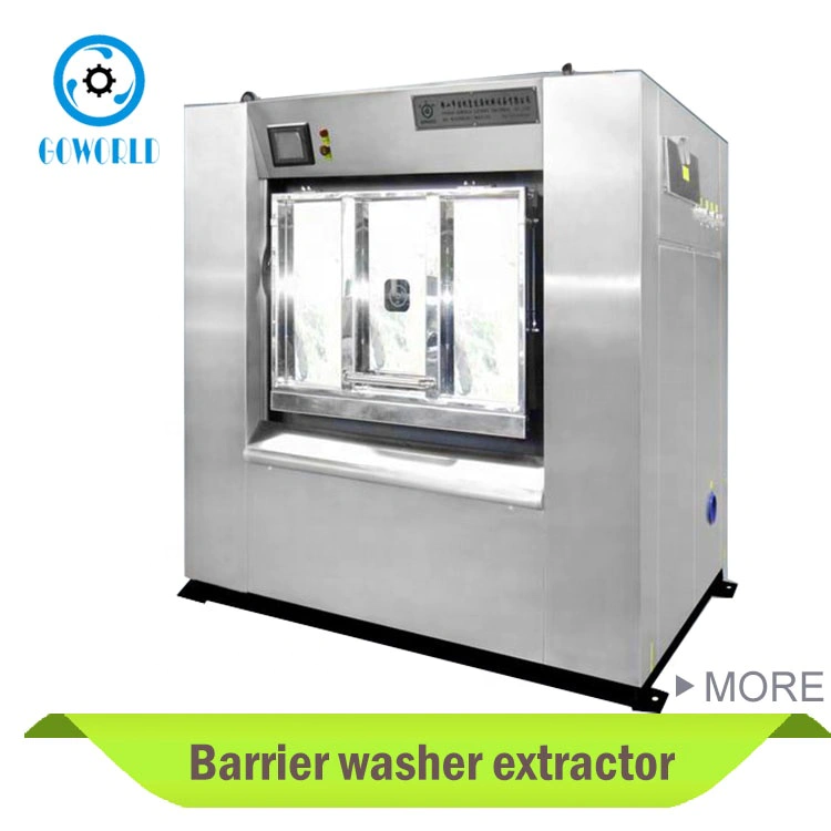 hospital equipment- touch screen type barrier washer extractor