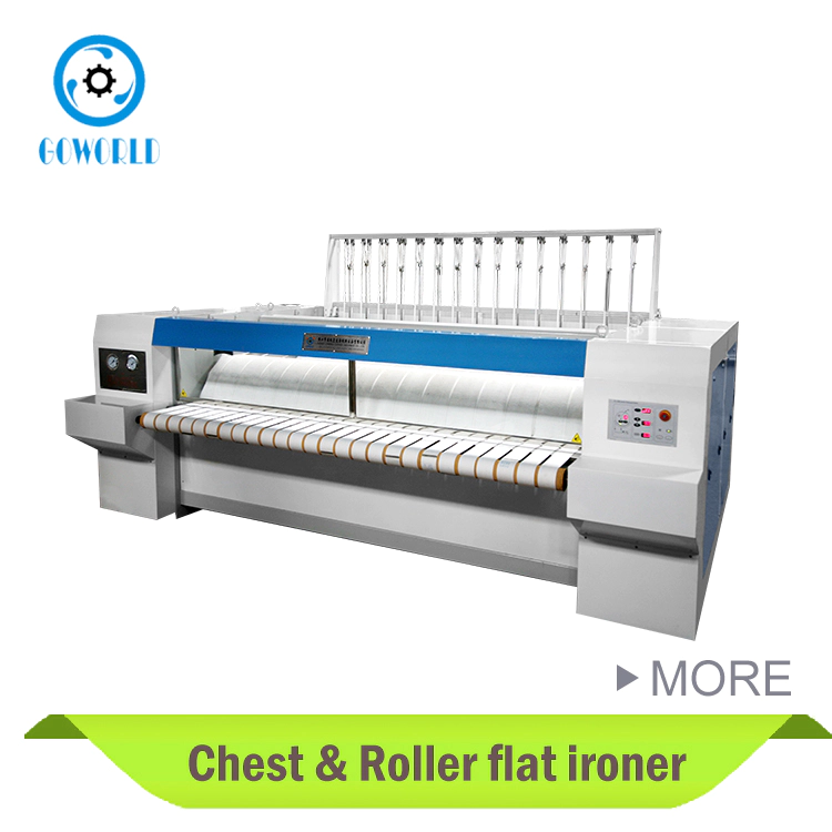 YZII-3000 Double Roller and Chest heated flatwork ironer for hospital