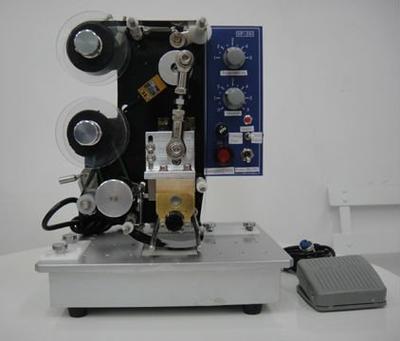 Semi-automatic Ribbon Printer