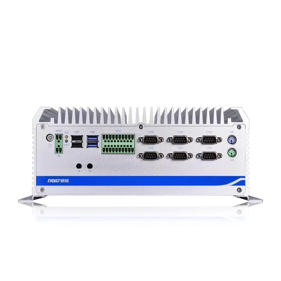 China Big Factory Good Price machine vision industrial computer 2 ethernet pc fanless With Cheap Prices